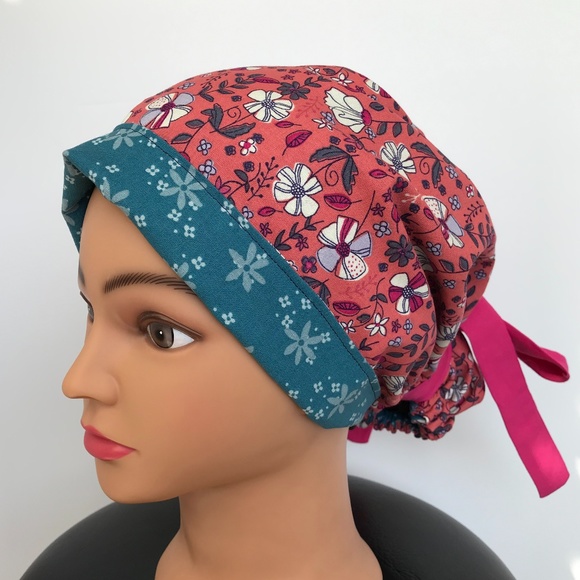 Scrub CAP/HAT *Reversible *Long Ties NWOT - Picture 11 of 15